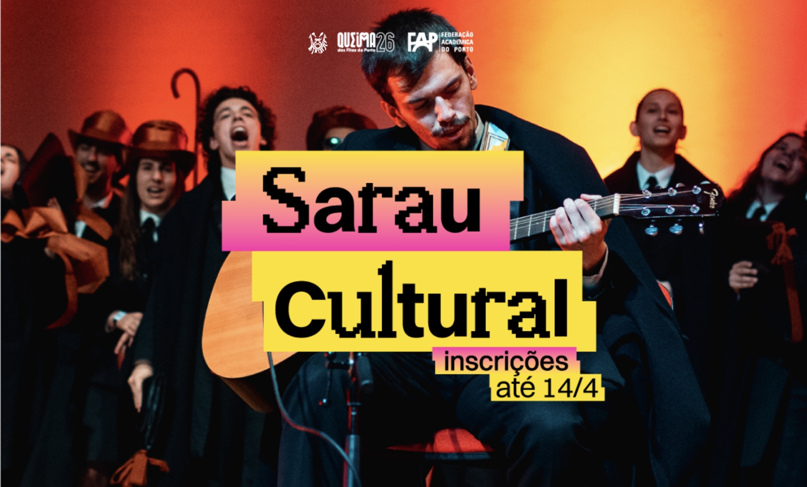 Sarau Cultural da Queima das Fitas do Porto 2026