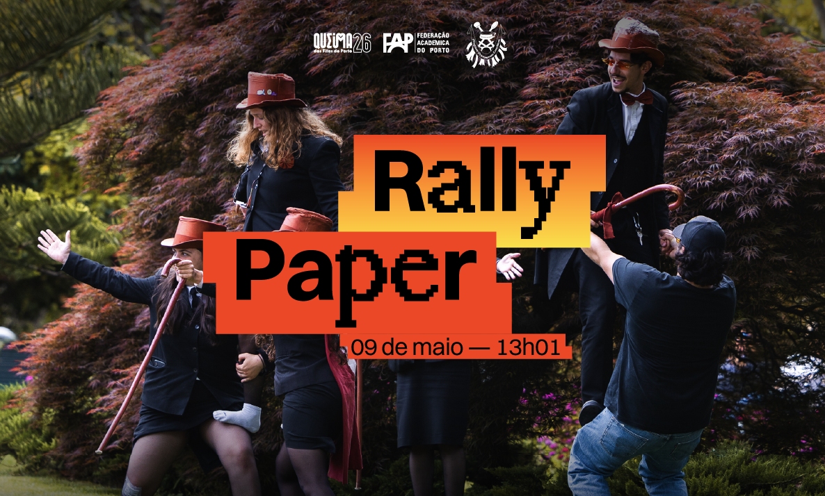Rally Paper da Queima das Fitas do Porto de 2026