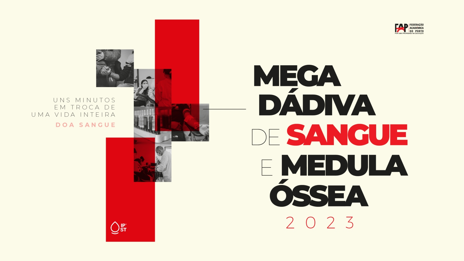 Mega Dádiva de Sangue e Medula Óssea dia 27 de abril
