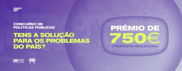 Candidaturas abertas para o Concurso de Políticas Públicas