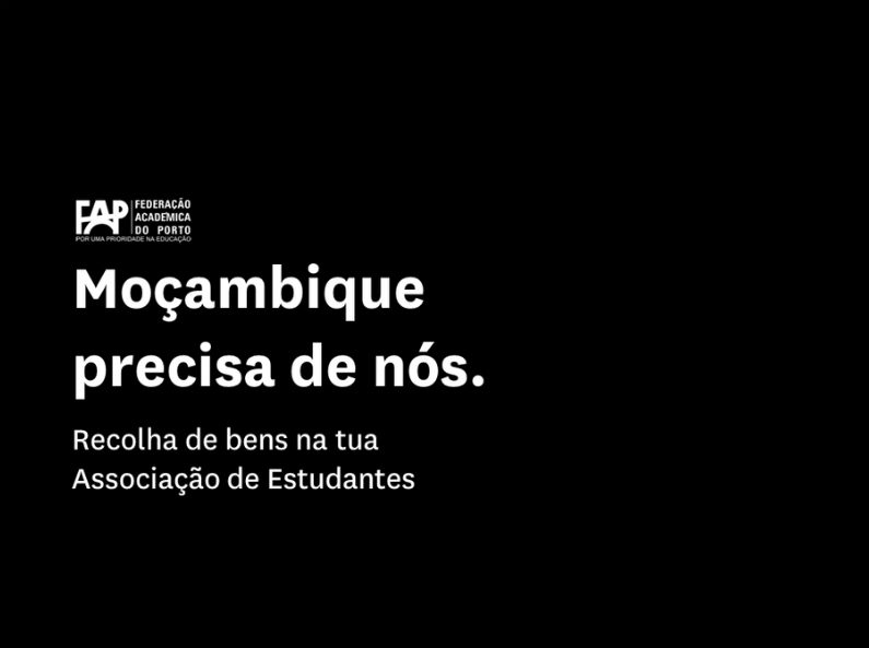 Moçambique precisa de nós!