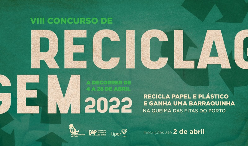 VIII Concurso de Reciclagem da Queima das Fitas Porto 2022